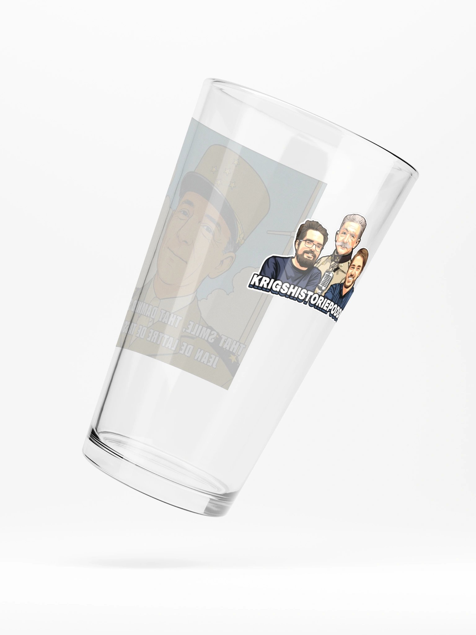 That smile, That damn smile - Jean De Lattre De Tassigny (Ölglas) product image (2)