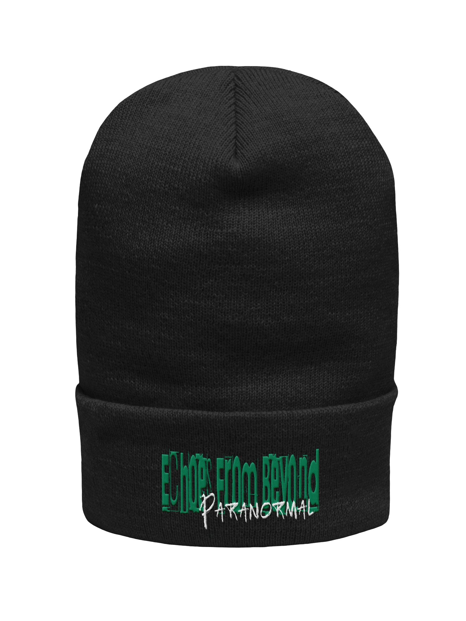 Beanie with Green Design product image (1)