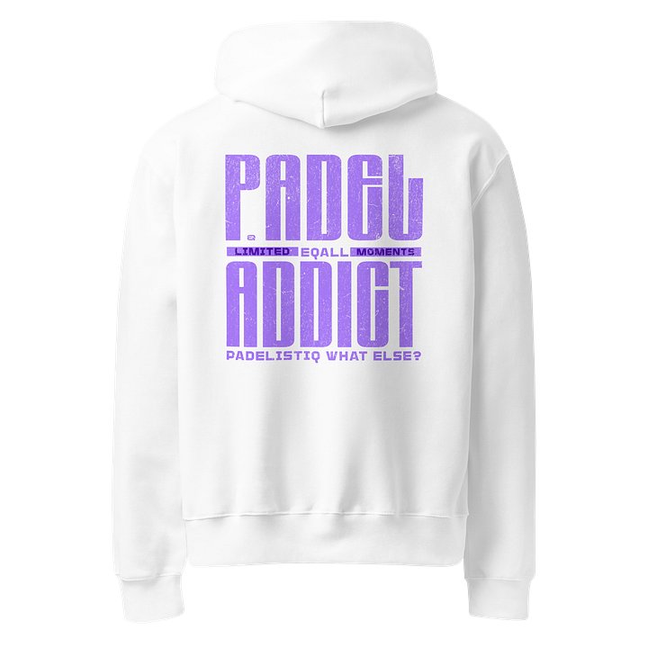 PADELISTIQ Addict Bella Butterfly Champ Hoodie R3CVR.i by EQALL® Essentials_Purple product image (5)