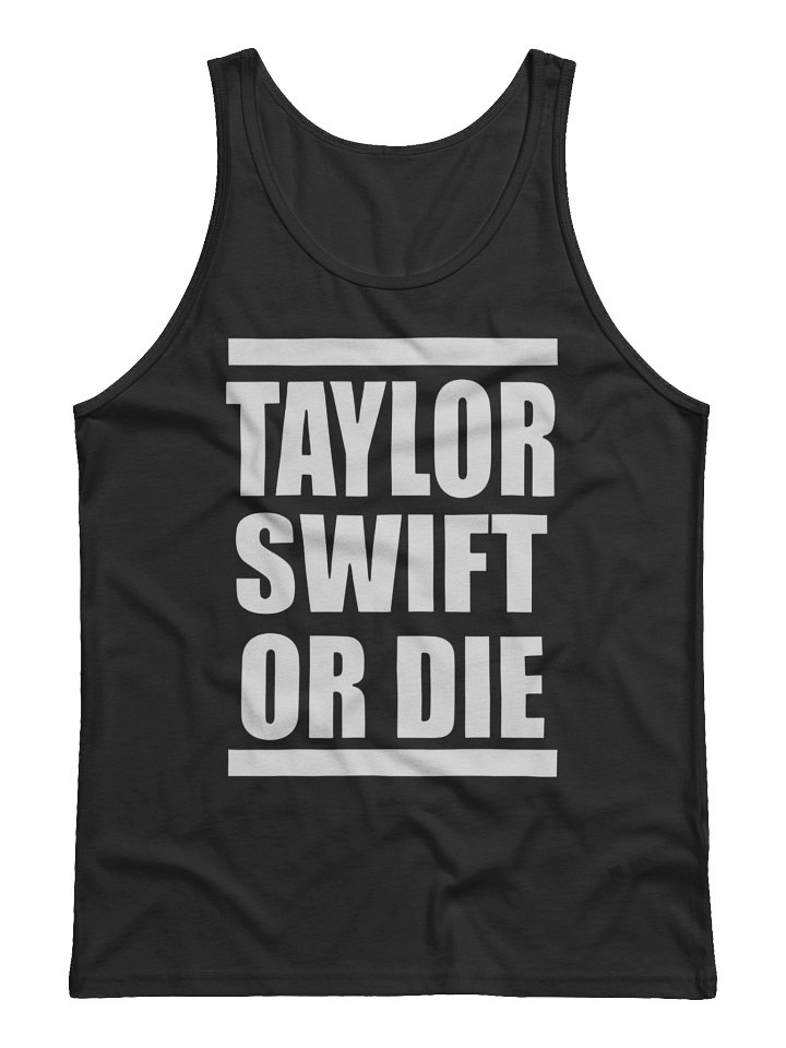 Taylor Swift or Die Jersey Tank product image (1)
