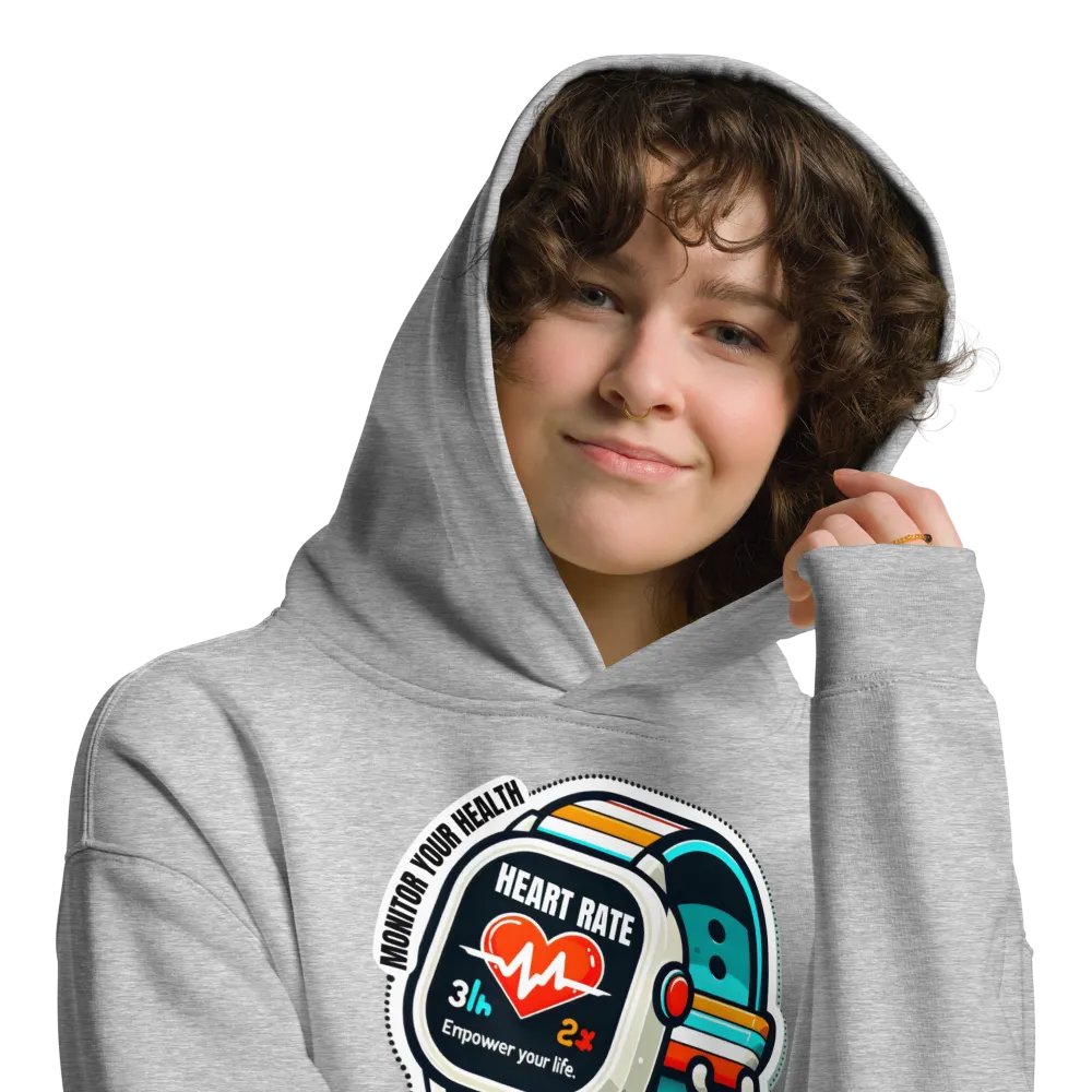 Empower Your Life Heart Rate Monitor Smartwatch Illustration Print product image (39)