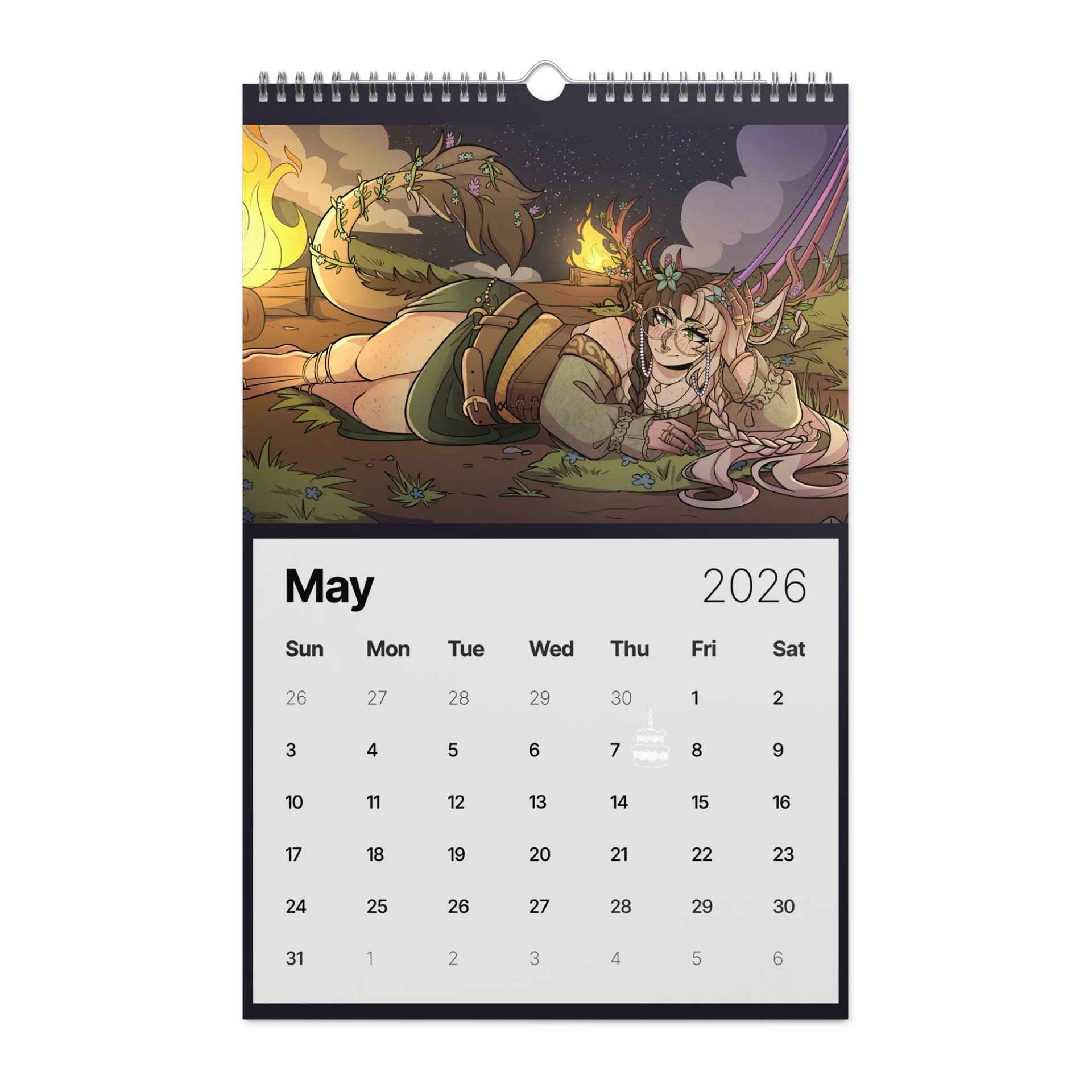 2026 IzzyFaery Calendar product image (5)