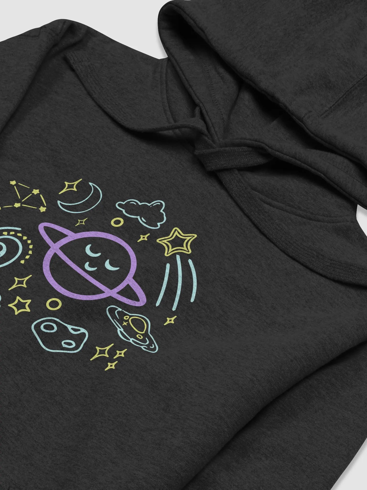 Spacey Print Hoodie product image (3)