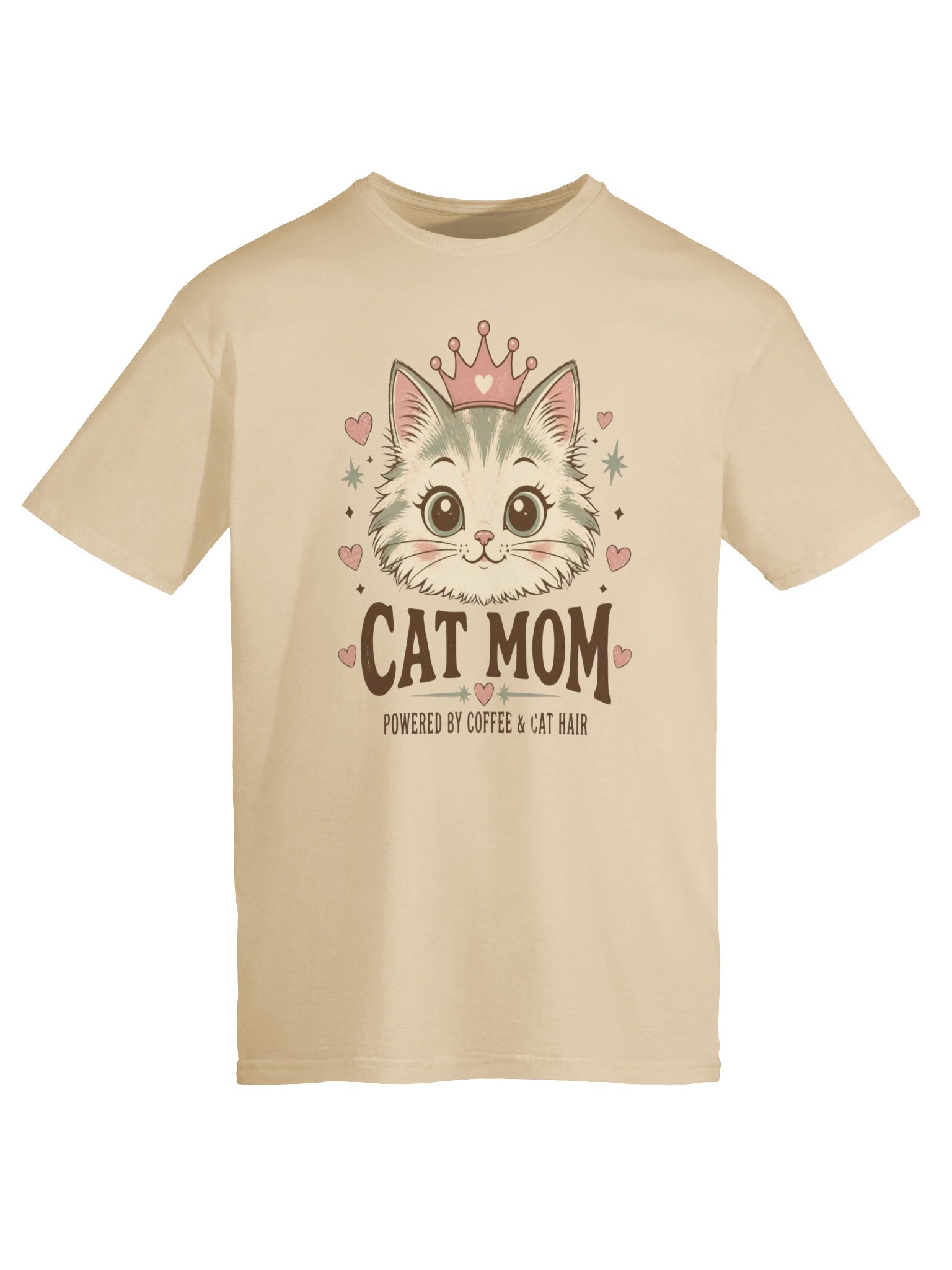 Cat Mom Shirt, Funny Cat Lover Tee, Gift For Cat Mom, Cute Cat Coffee Shirt product image (29)