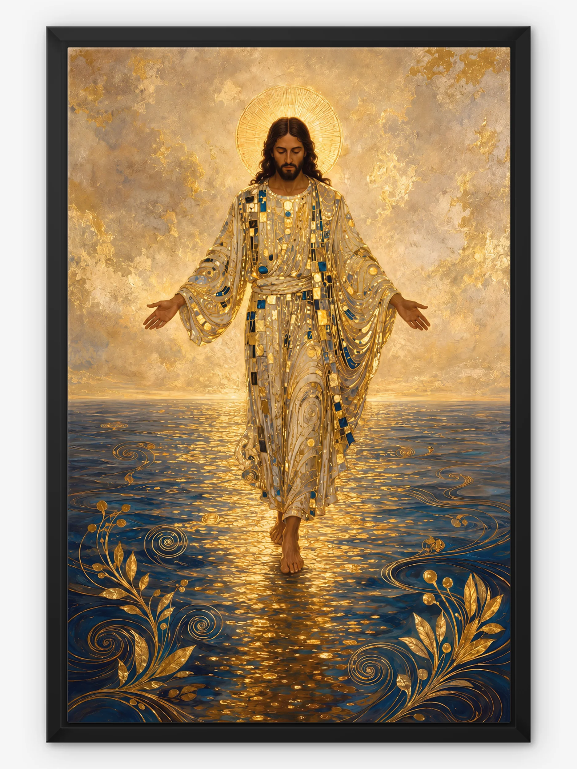 Peace Upon the Waters — Framed Canvas product image (1)