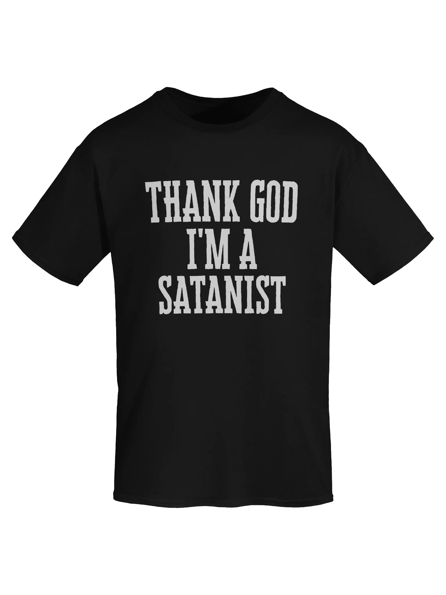 Thank God I'm A Satanist - Shirt product image (7)