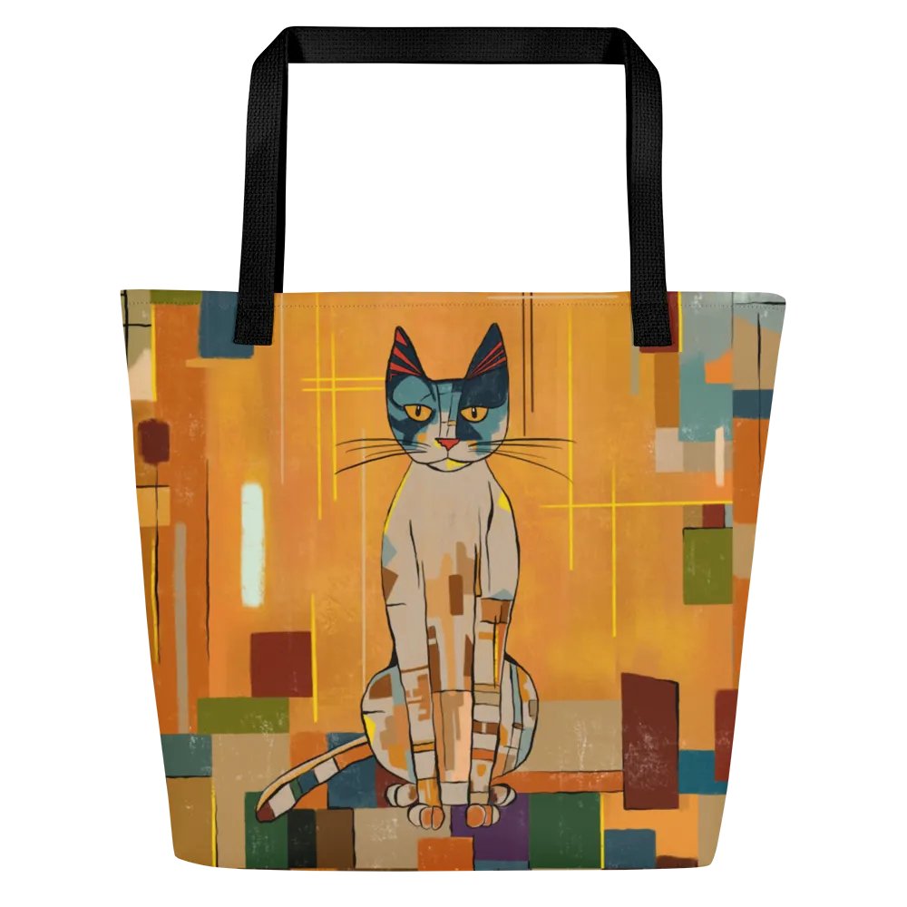 Art Nouveau Klimt-inspired Gold Cat Bag product image (2)