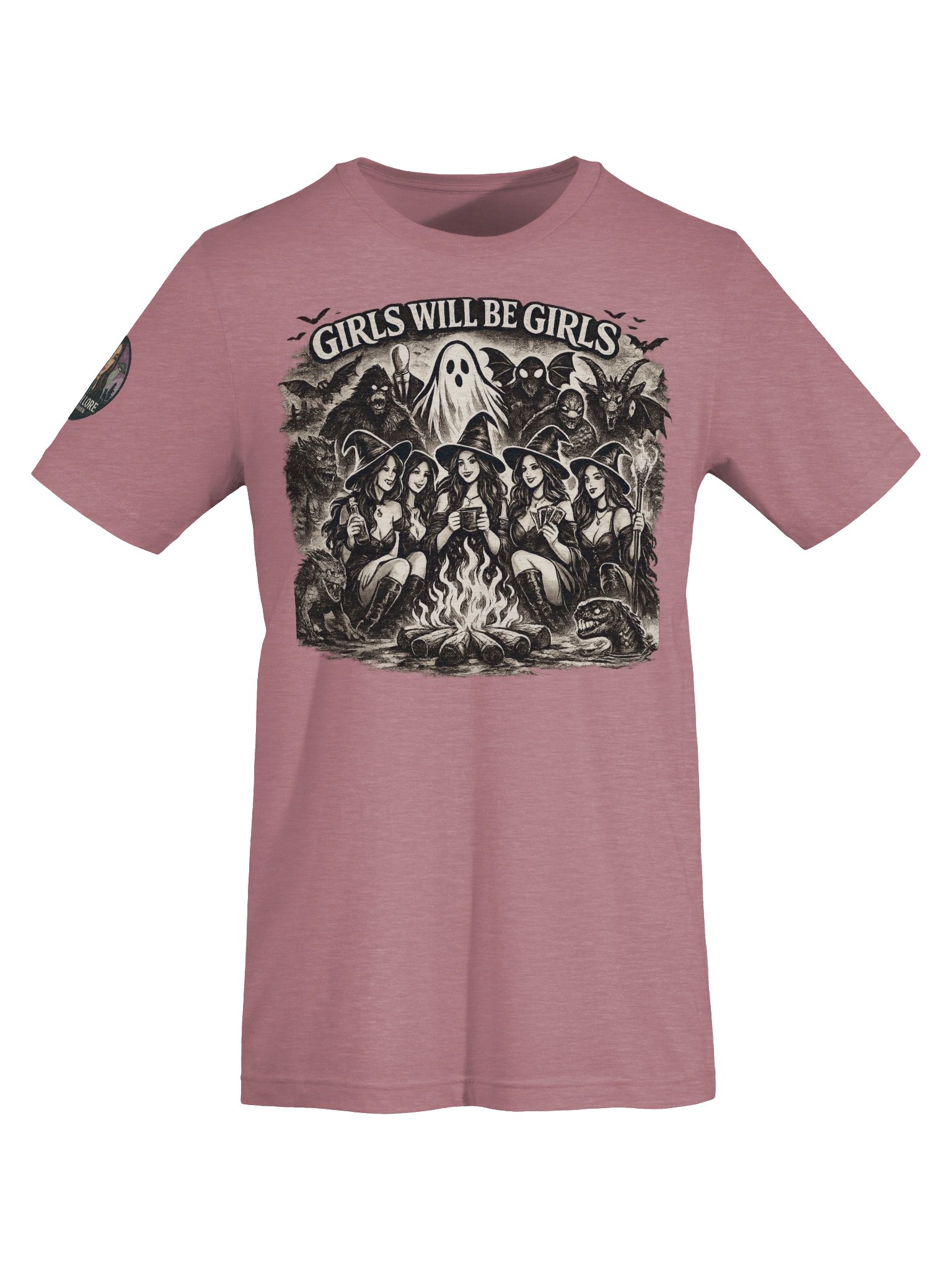 GIRLS WILL BE GIRLS SUPER SOFT T-SHIRT (HEATHERED COLORS PT.2) product image (7)