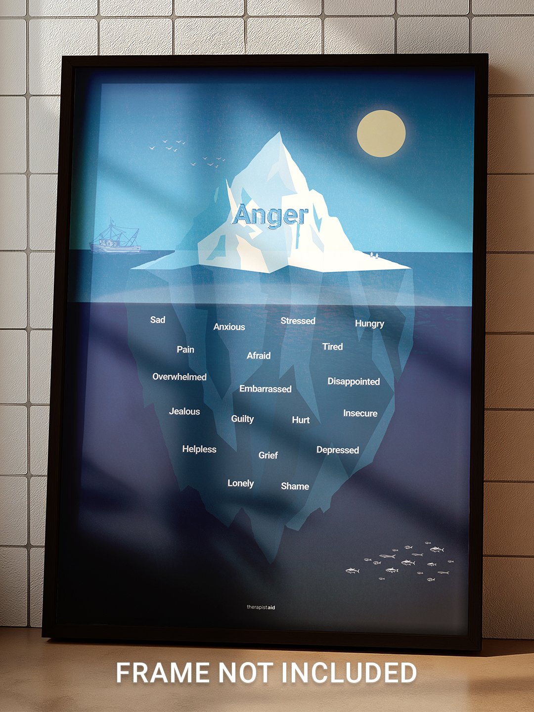 Anger Iceberg poster (colorful) product image (1)