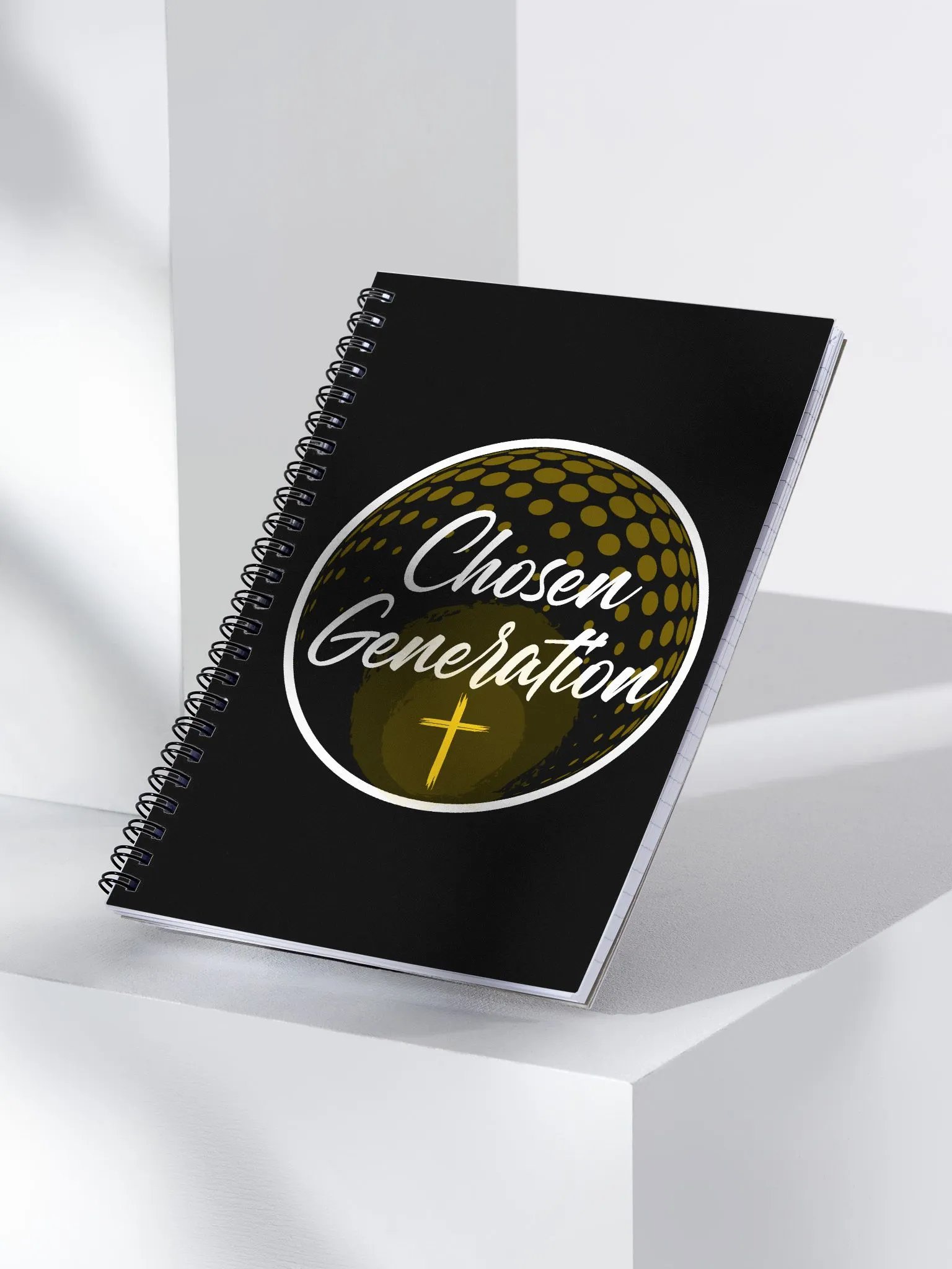 Chosen Generation Spiral Notebook (Black) product image (3)