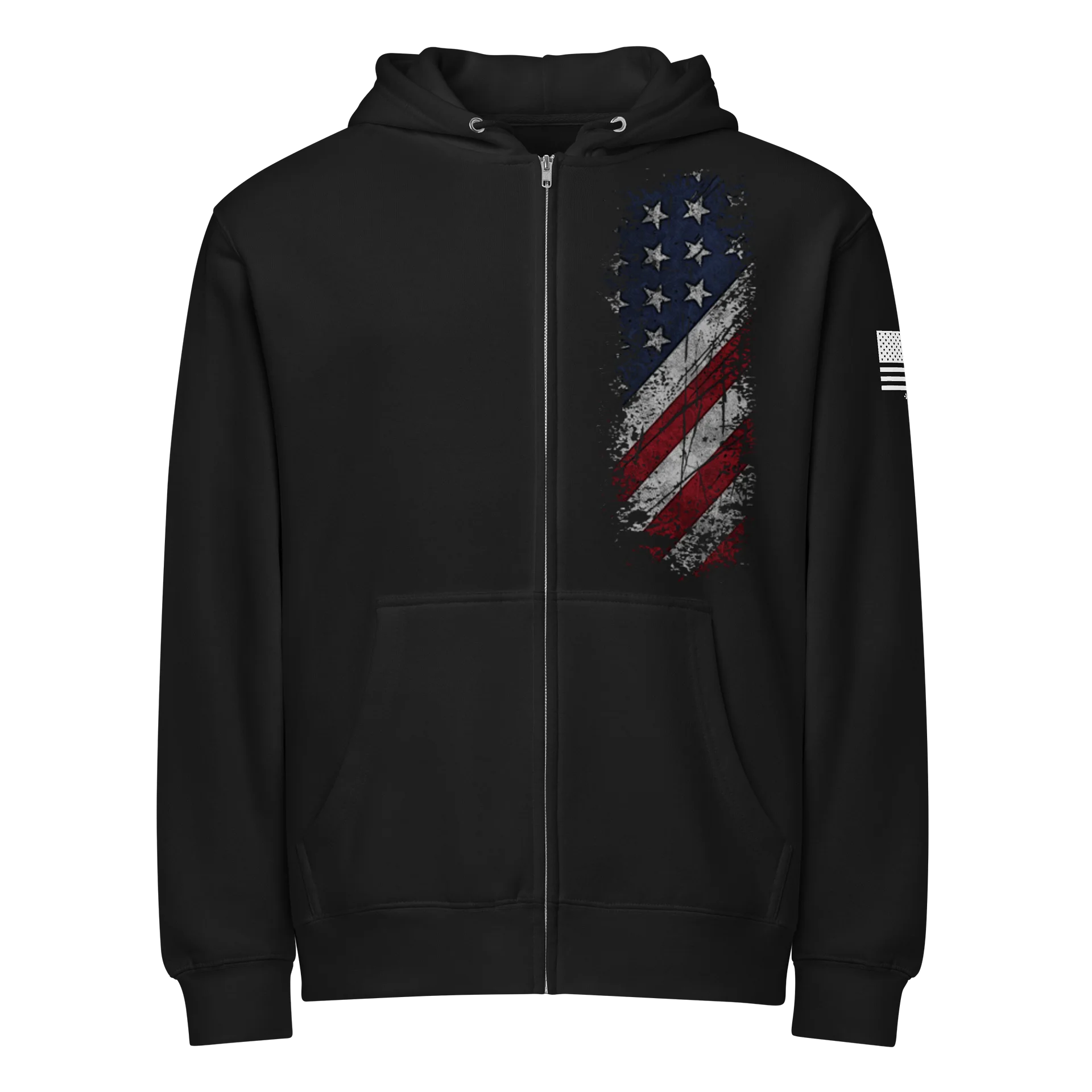 American Flag Zip Hoodie product image (1)