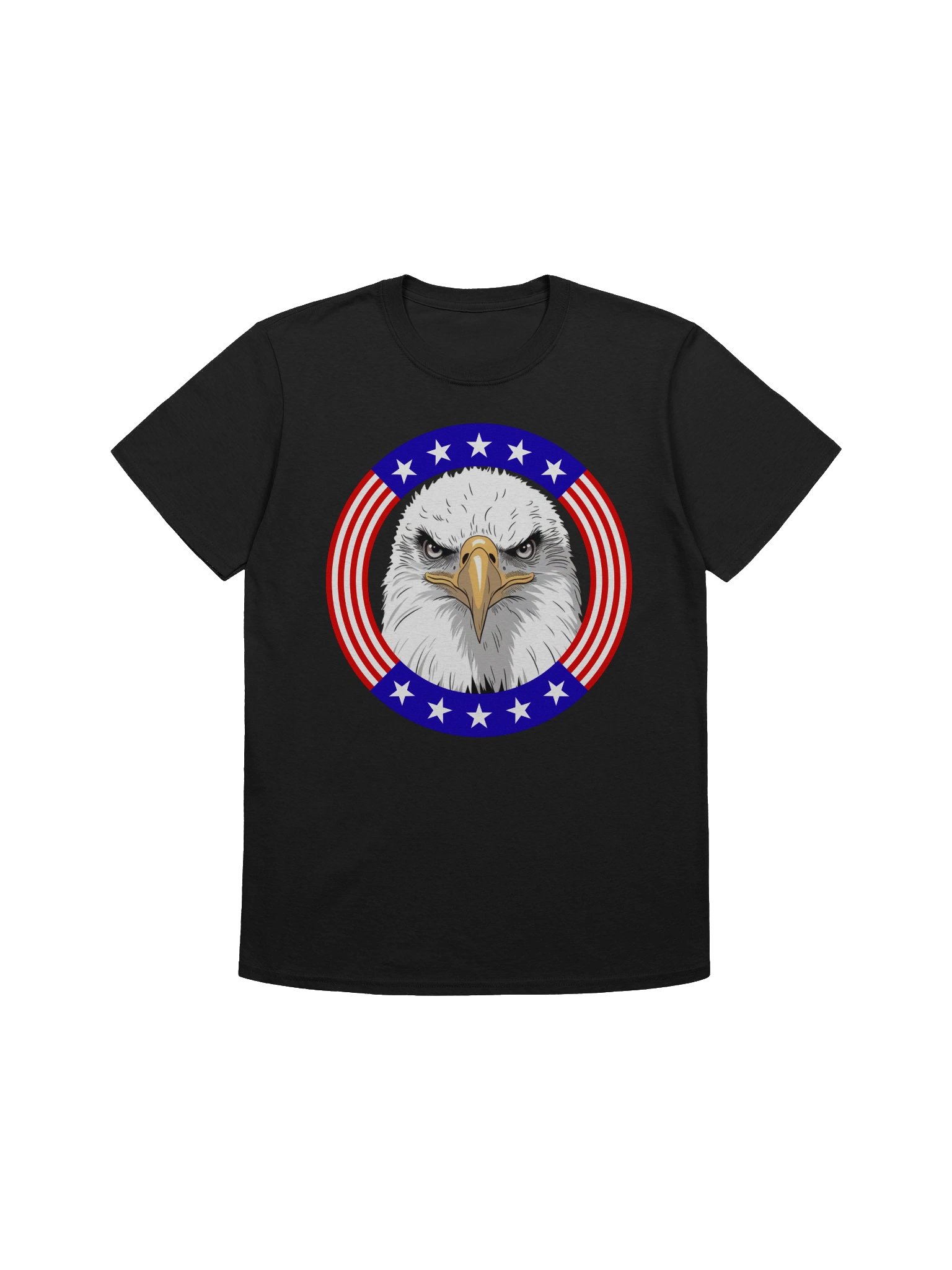 American Flag Bald Eagle USA Patriotic Men Women T-Shirt product image (2)