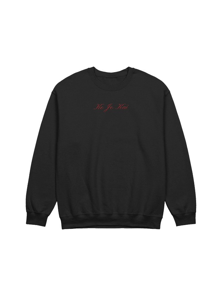 KJK Black Embroidered Crewneck product image (1)