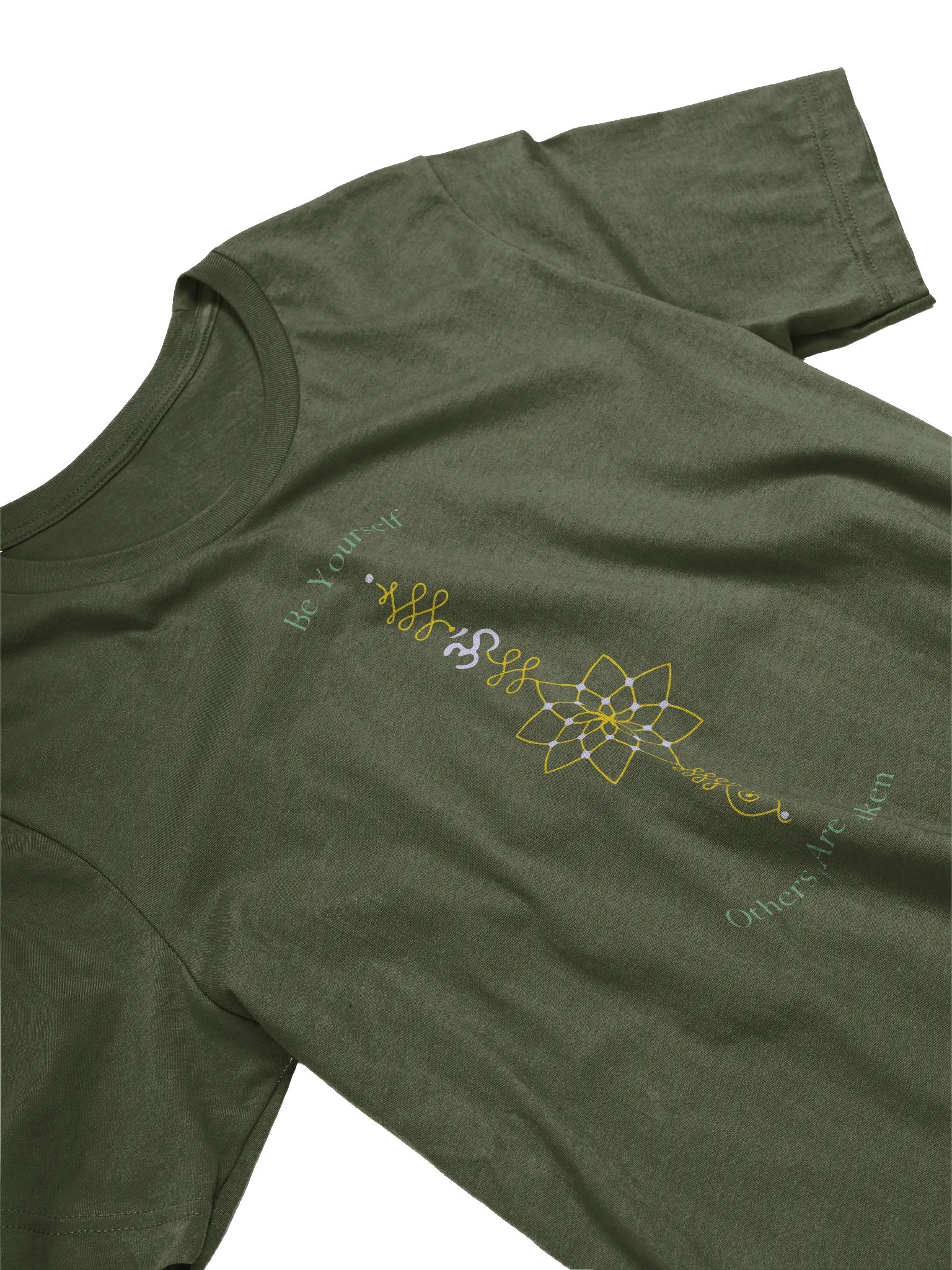 Be Yourself Others Are Taken Geometric Swirls T-Shirt product image (4)