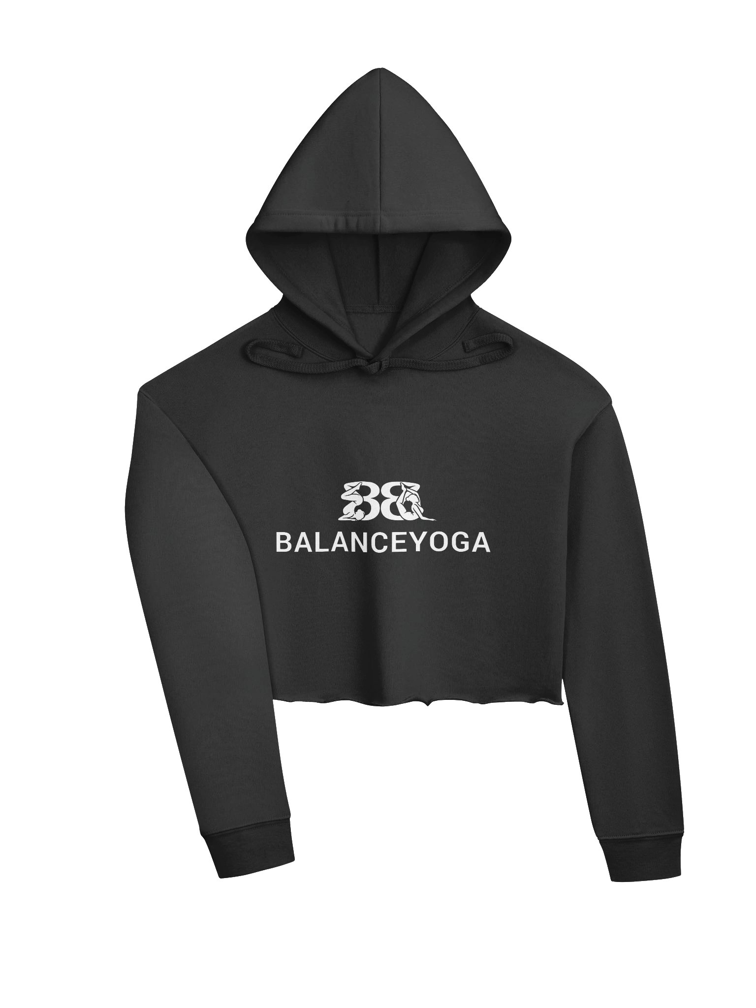Balance Yoga Logo Fleece Crop Hoodie product image (3)