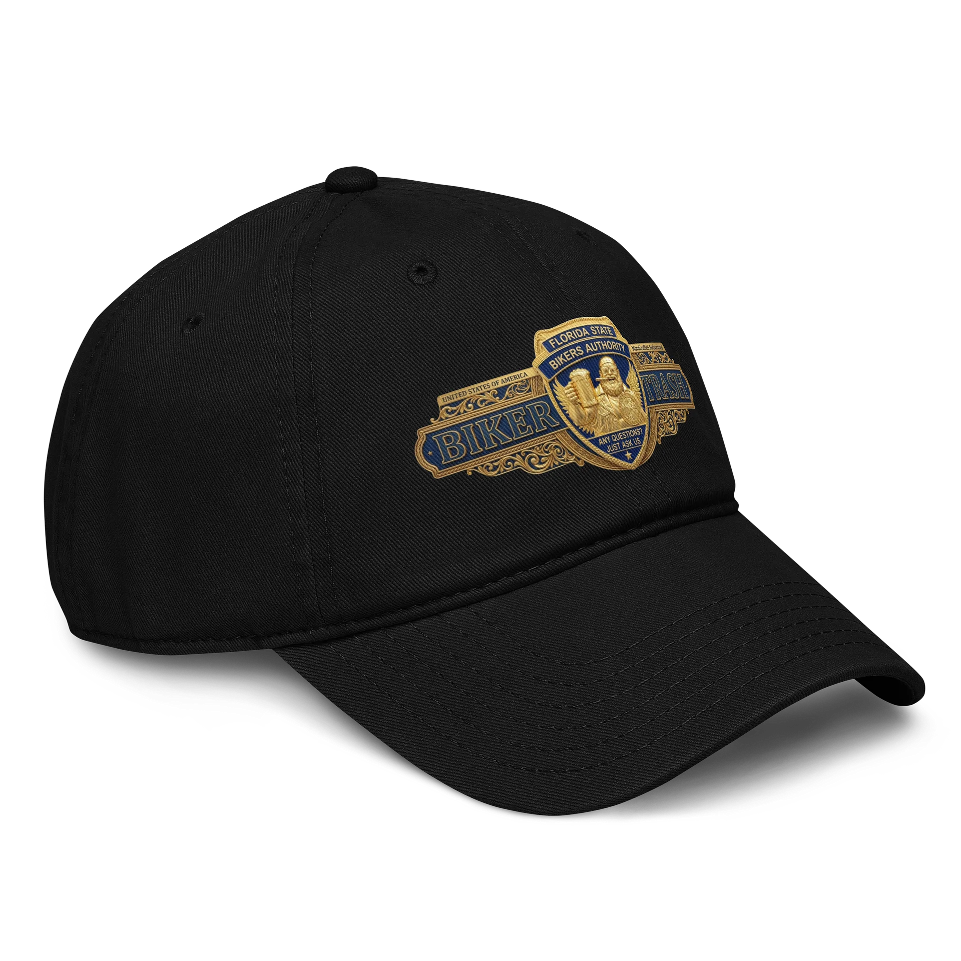 MötoGraffitti Florida State Biker Authority Official Cap product image (4)