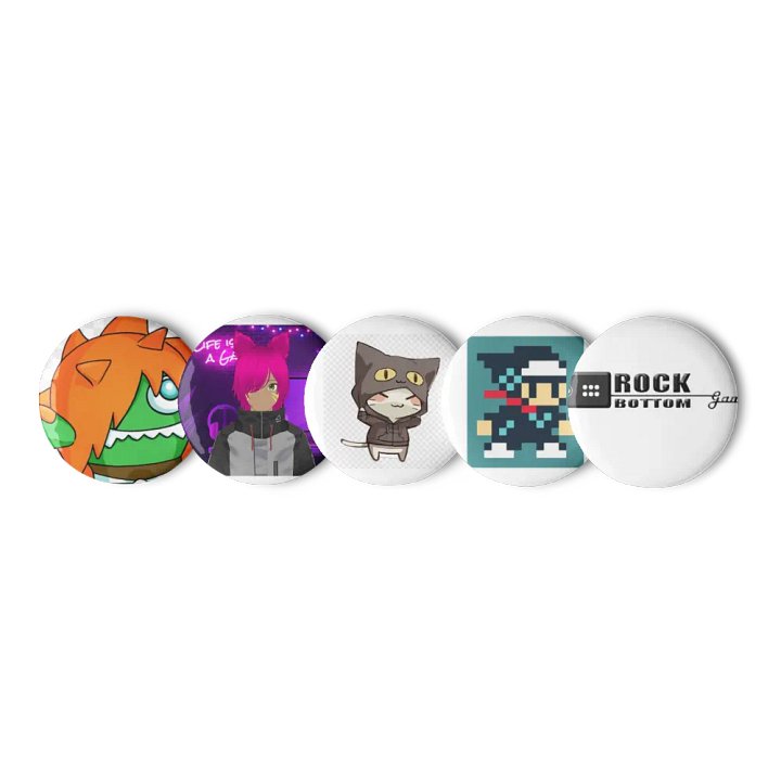 Rock Bottom Gaming Pins! product image (2)