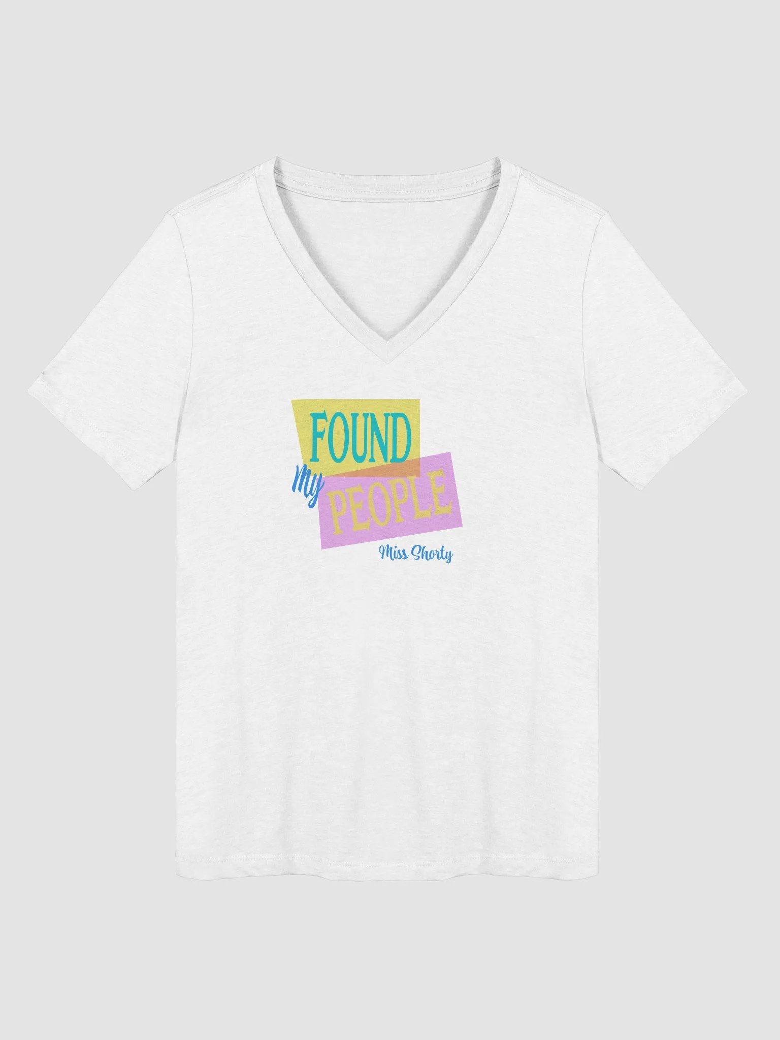 Found My People V Neck Tee product image (1)