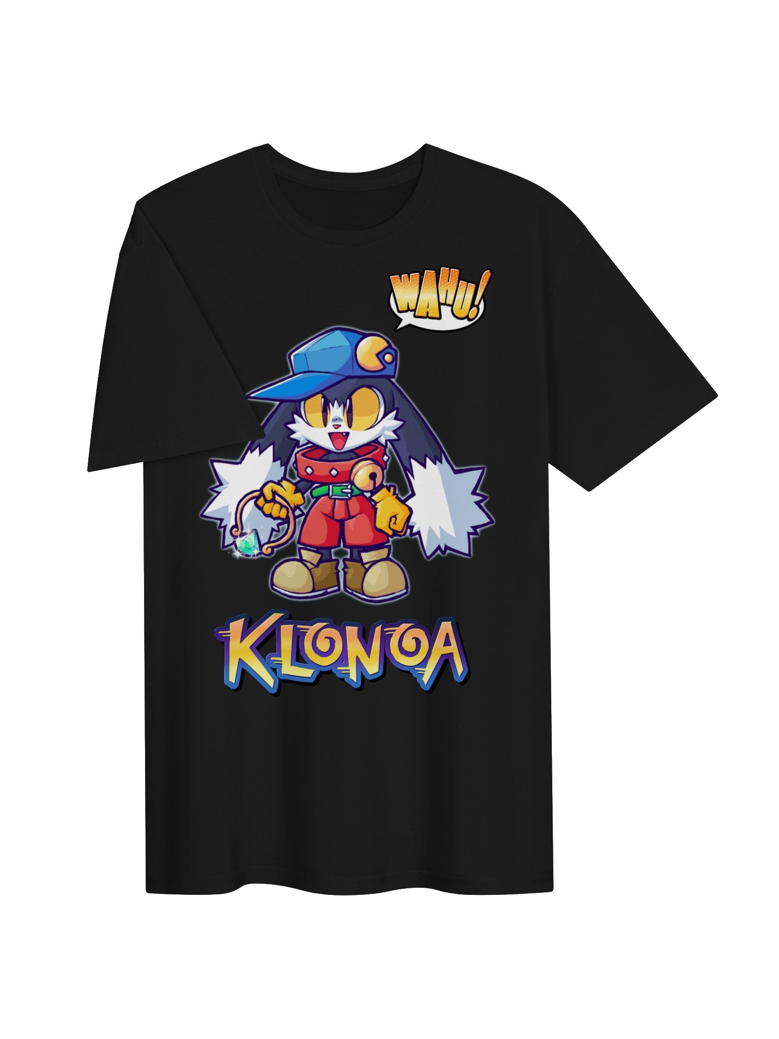 Klonoa "WAHU!" Graphic T-Shirt product image (30)