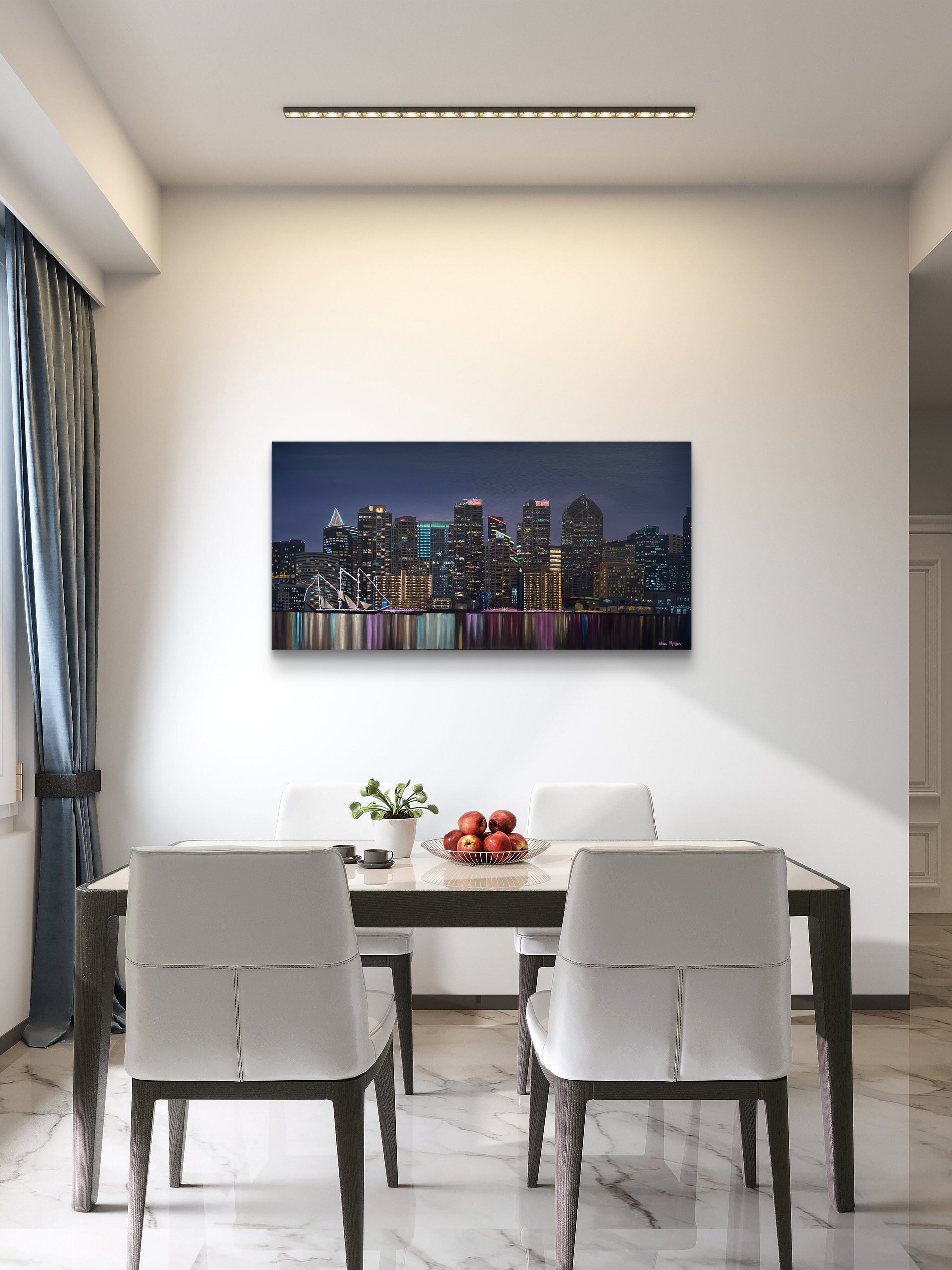 Goodnight San Diego - Canvas Print product image (5)