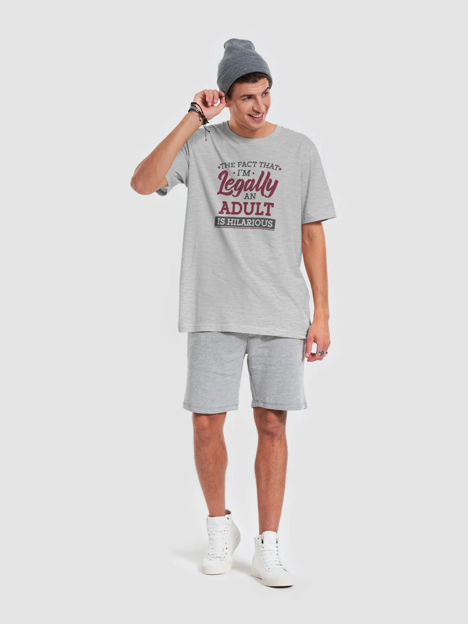 The Fact That I'm Legally an Adult Is Hilarious – Funny Shirt for Millennials and Gen Z About Adulthood product image (7)