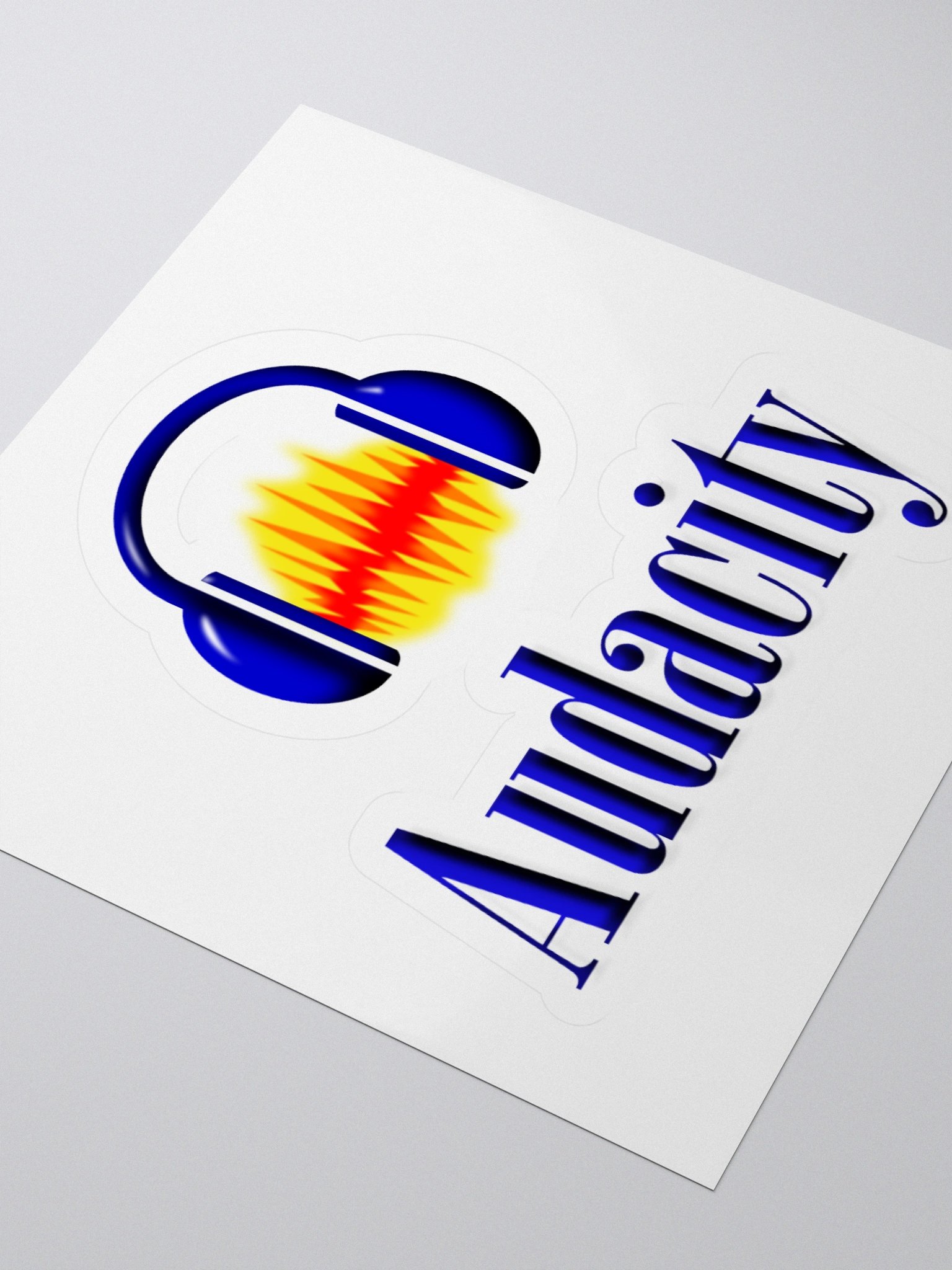 Audacity Retro Sticker product image (8)