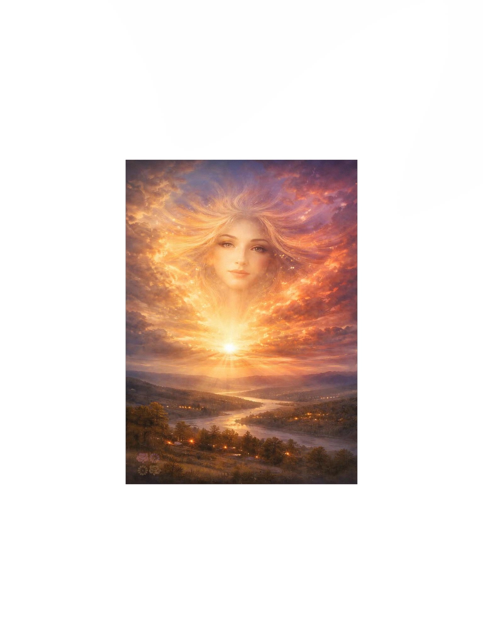 Goddess Fortuna Huiusque Diei Mini-Poster product image (1)