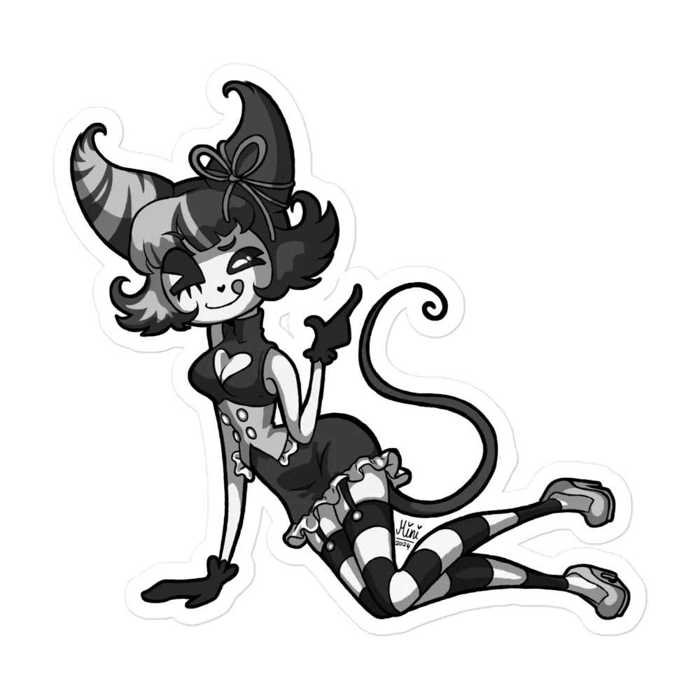 B&W Mini Magnet product image (1)