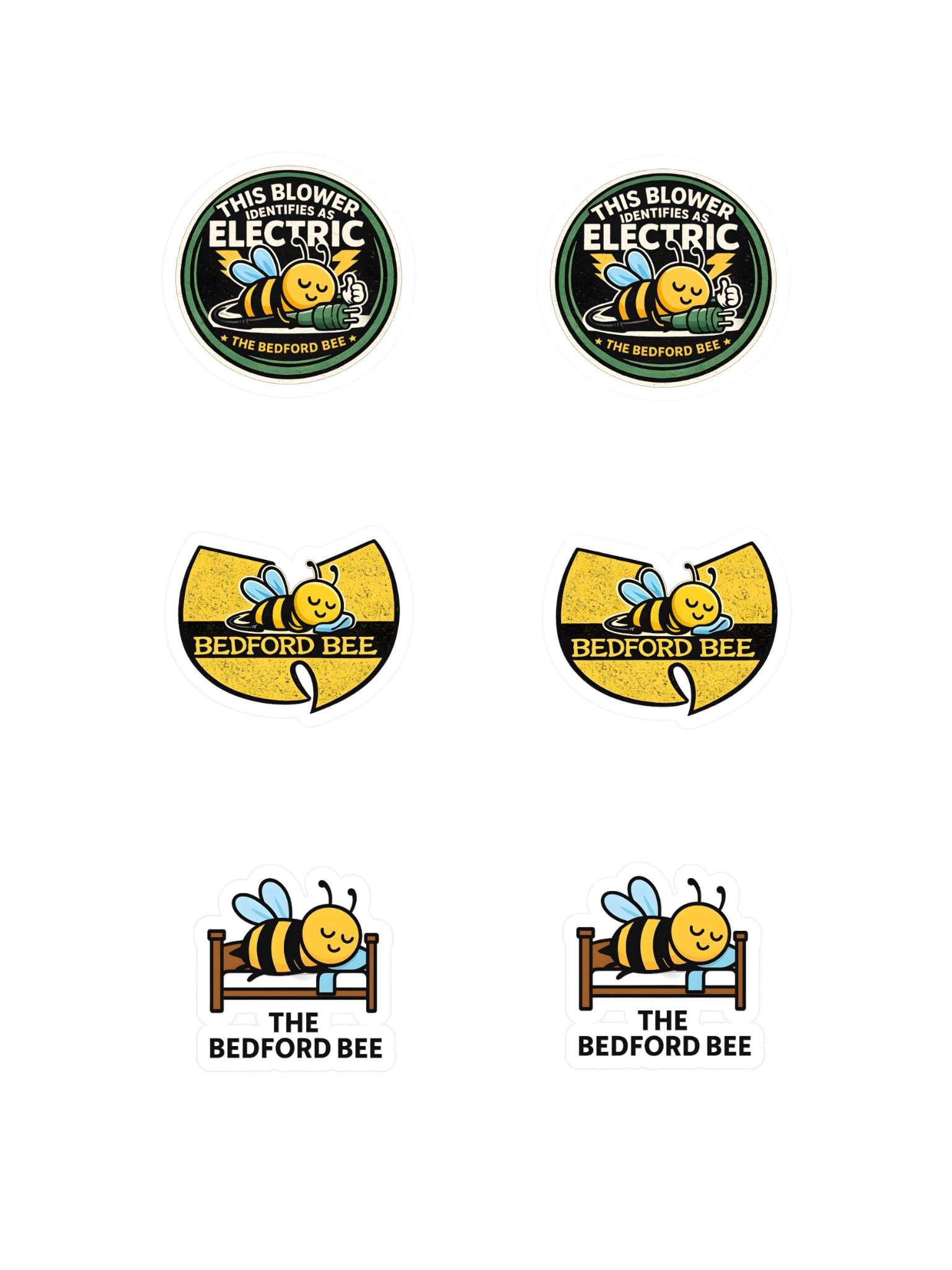 Bee Sticker Set product image (3)