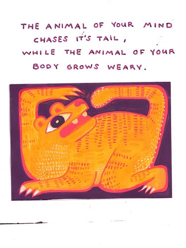 mind vs body vs our nondualistic animal nature