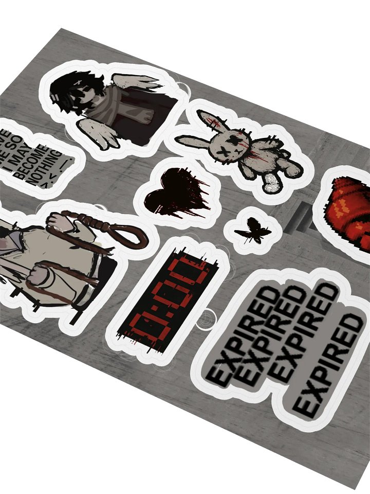 Cursed Croissant Sticker Pack product image (2)