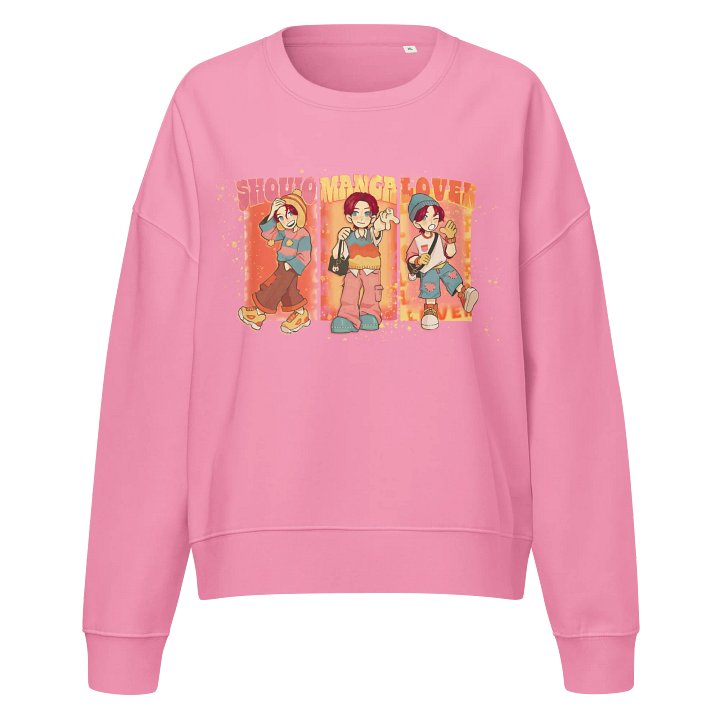 'Shoujo Manga Lover' Graphic Print Sweatshirt product image (1)