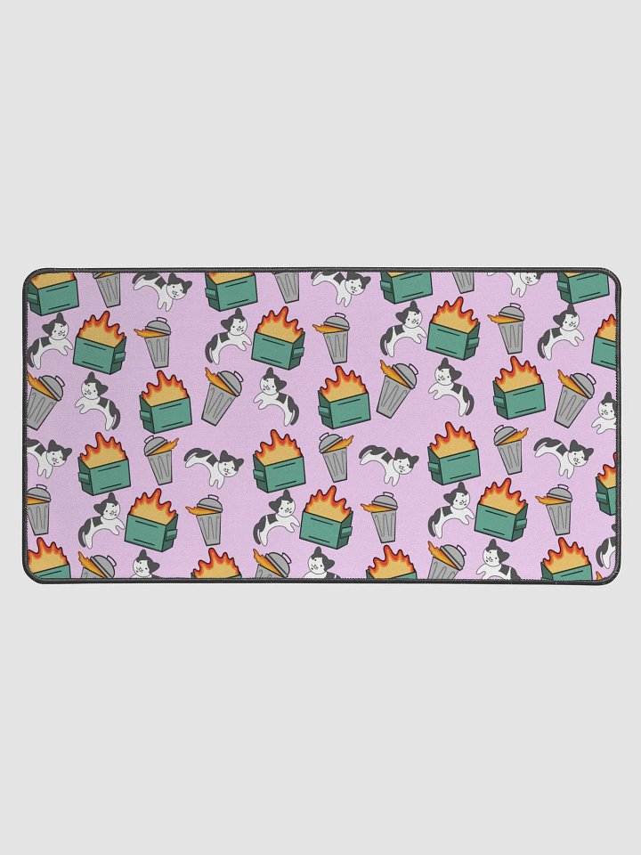 Dumpster Fire Desk Mat product image (1)