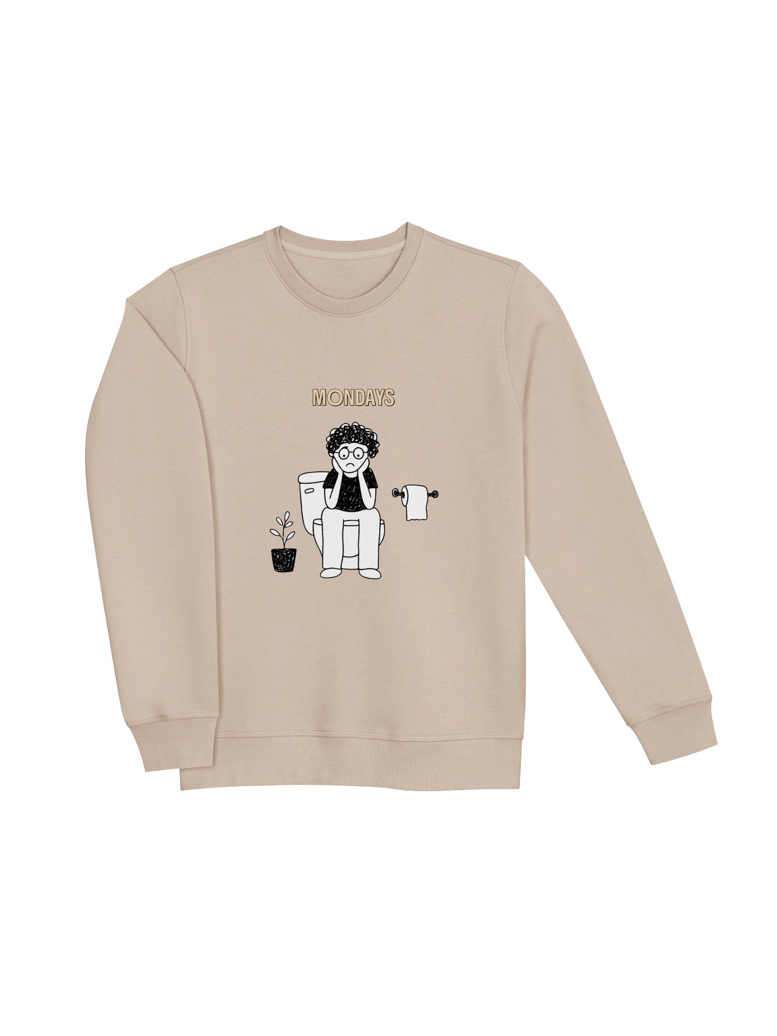 Mondays Toilet Mood Sweatshirt product image (12)