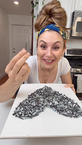 I used my dad’s screws to make him a gift! 🎁 Comment DAD for all the links to be sent straight to your inbox 📥🥰 #dad #fathers...