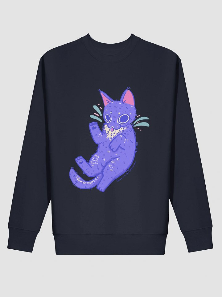 Harvey the Service Kitten Sweatshirt – Kit’s Cats x Smudge Pudge product image (2)