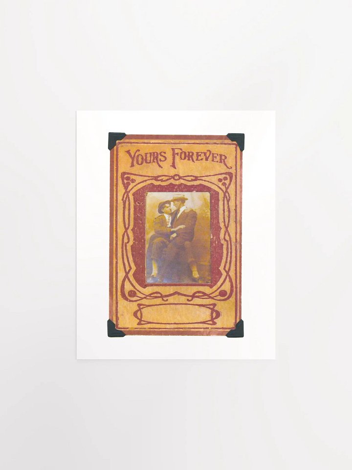 "Yours Forever" Vintage Photo - Print product image (1)
