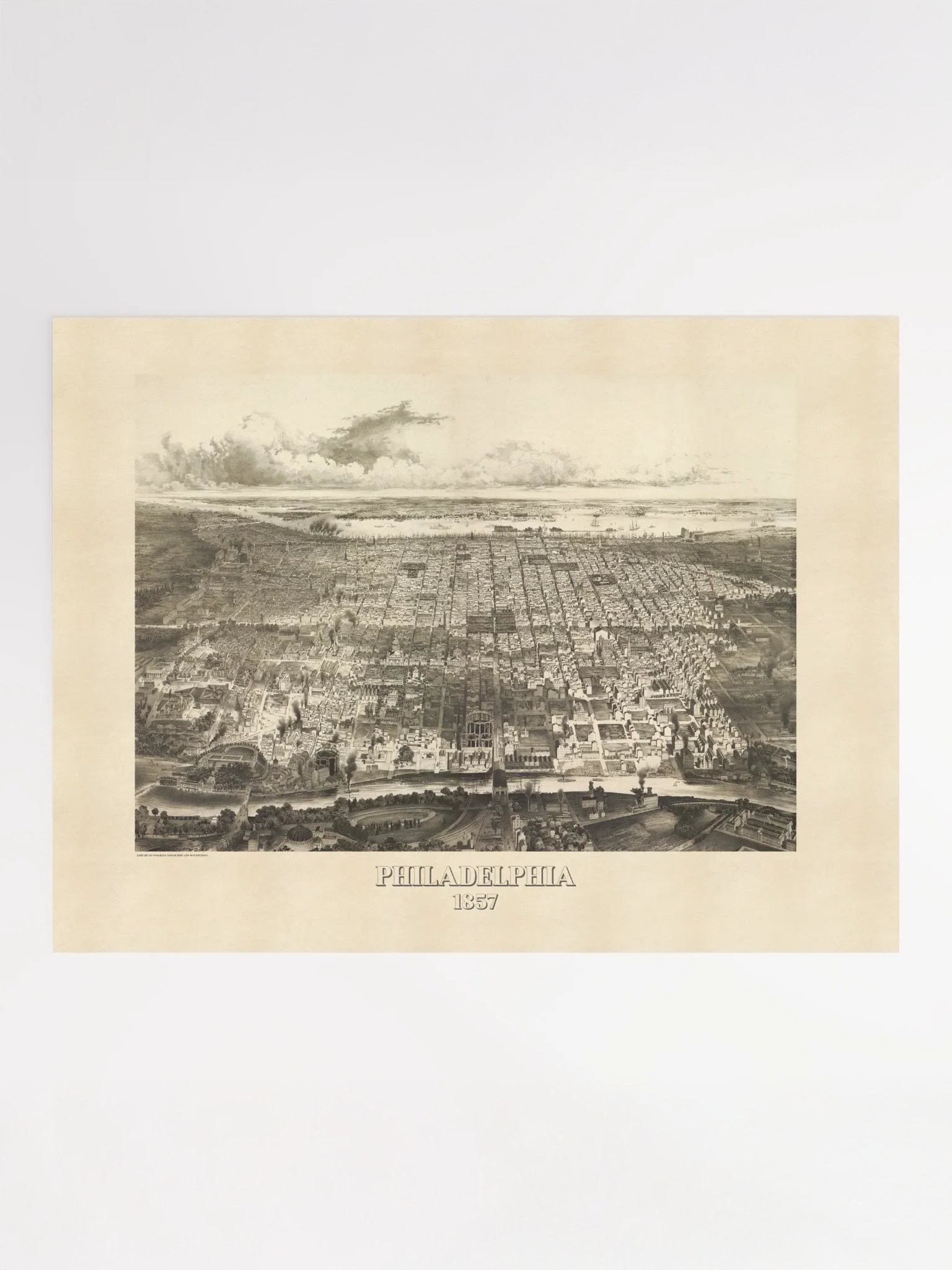 Philadelphia 1857 (Unframed Poster Print) product image (1)