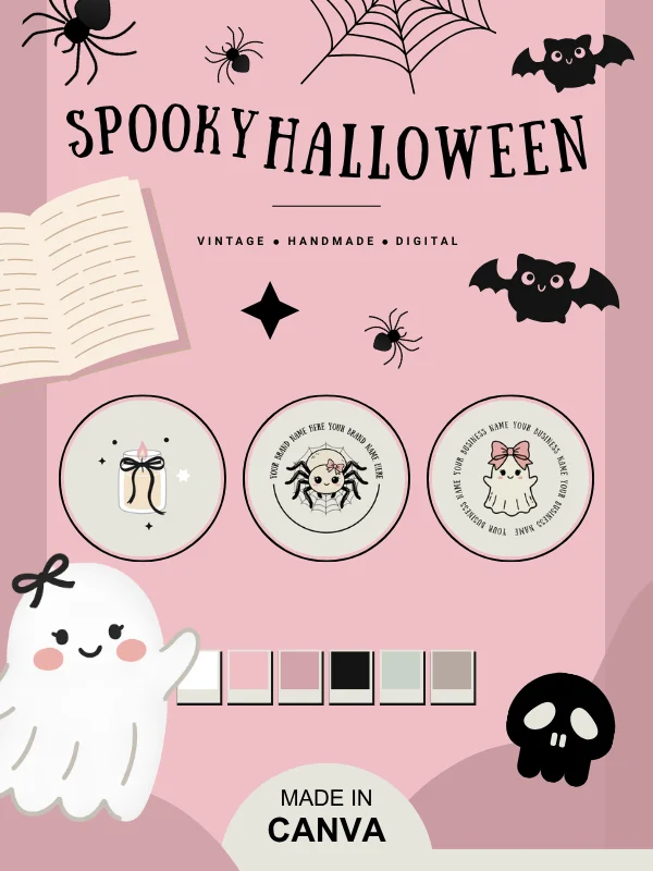 Coquette Halloween Logo SVG & PNG product image (1)