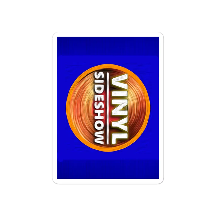 vinyl_sideshow 2026 logo sticker product image (2)