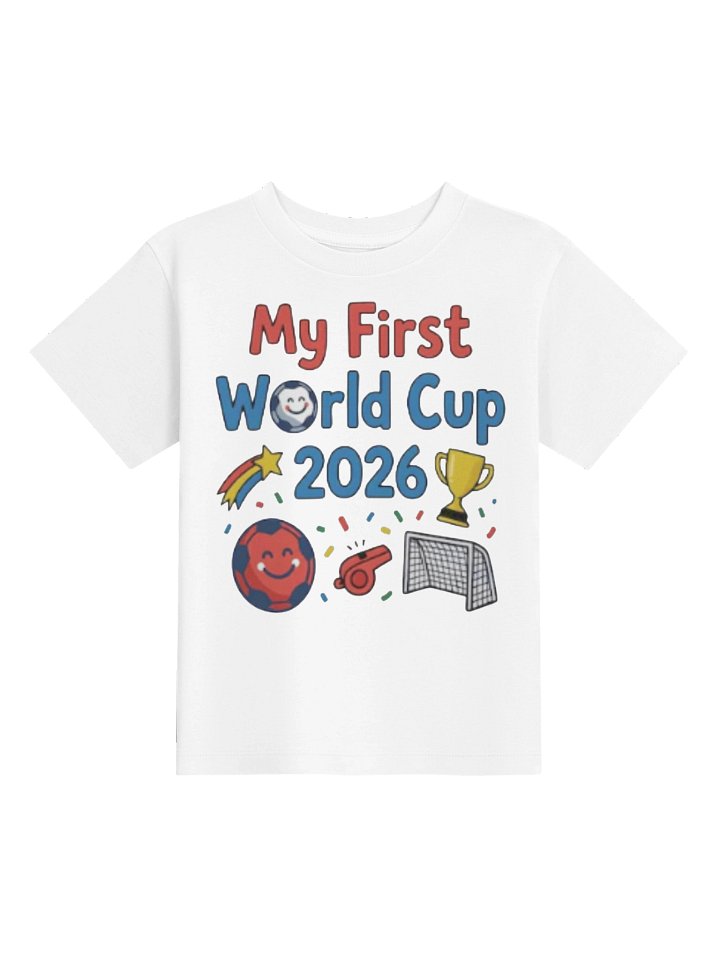 My First World Cup 2026 Baby Graphic Tee product image (6)