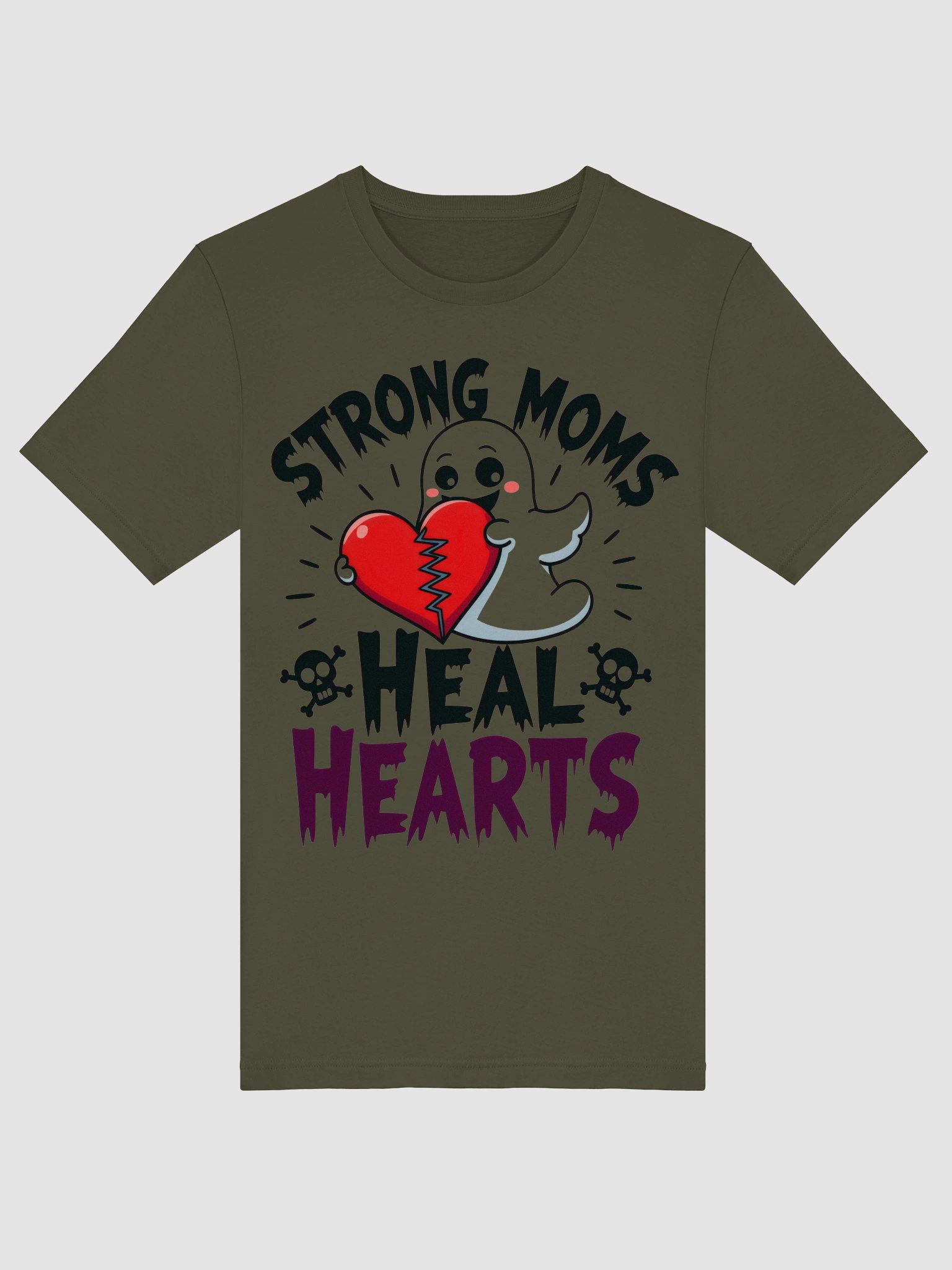 Halloween, Healing Hearts Strong Moms T-Shirt product image (29)