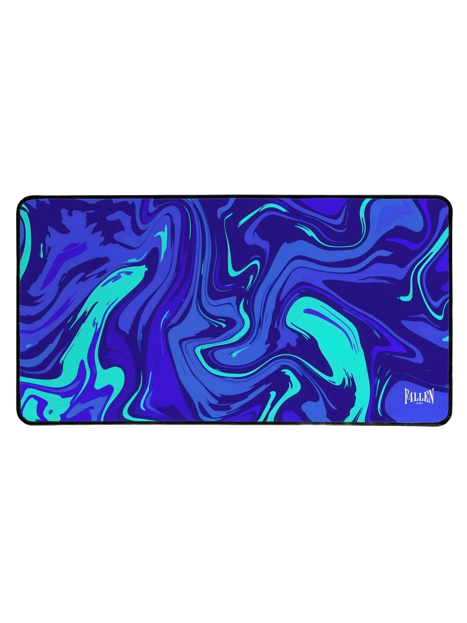 DARK BLUE SWIRL DESKMAT - F4LLEN product image (4)