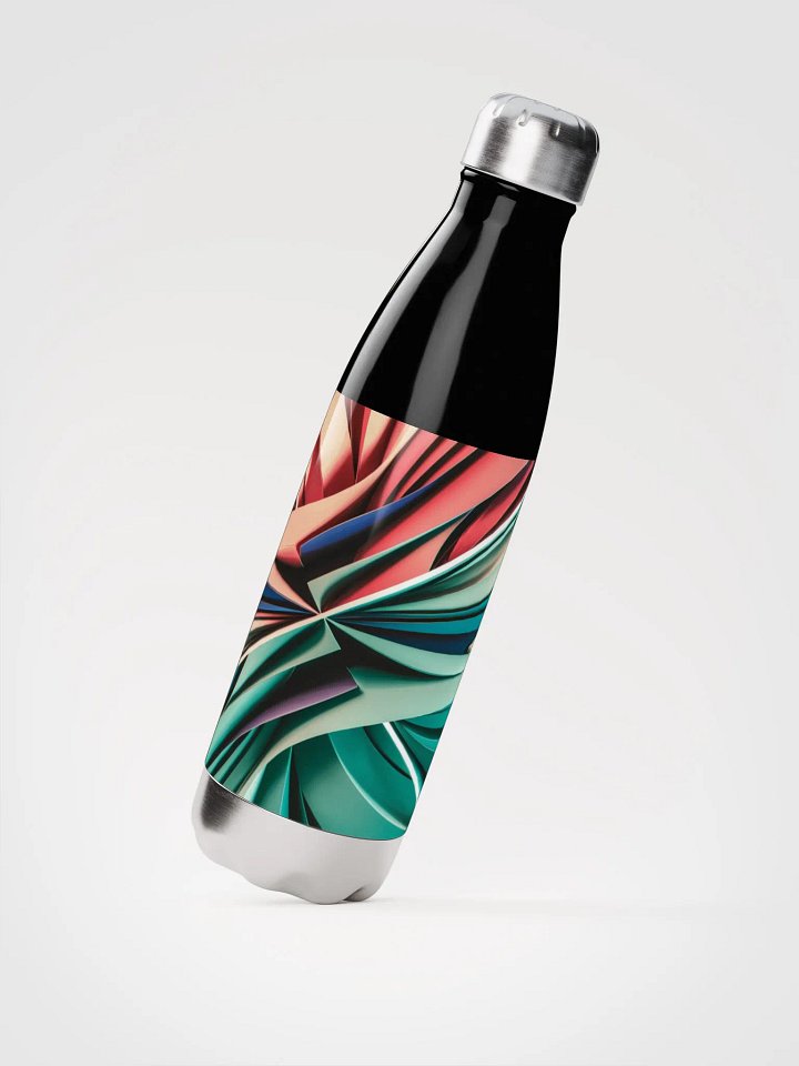 Graphic Grove 17oz Insulated Stainless Steel Water Bottle - Exclusive Abstract Design product image (2)