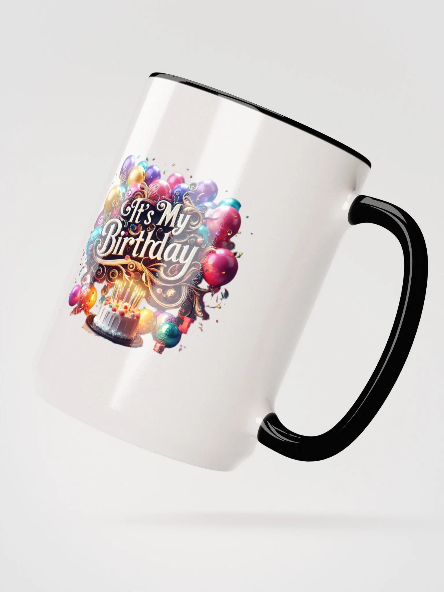 Festive Birthday Ceramic Mug product image (3)