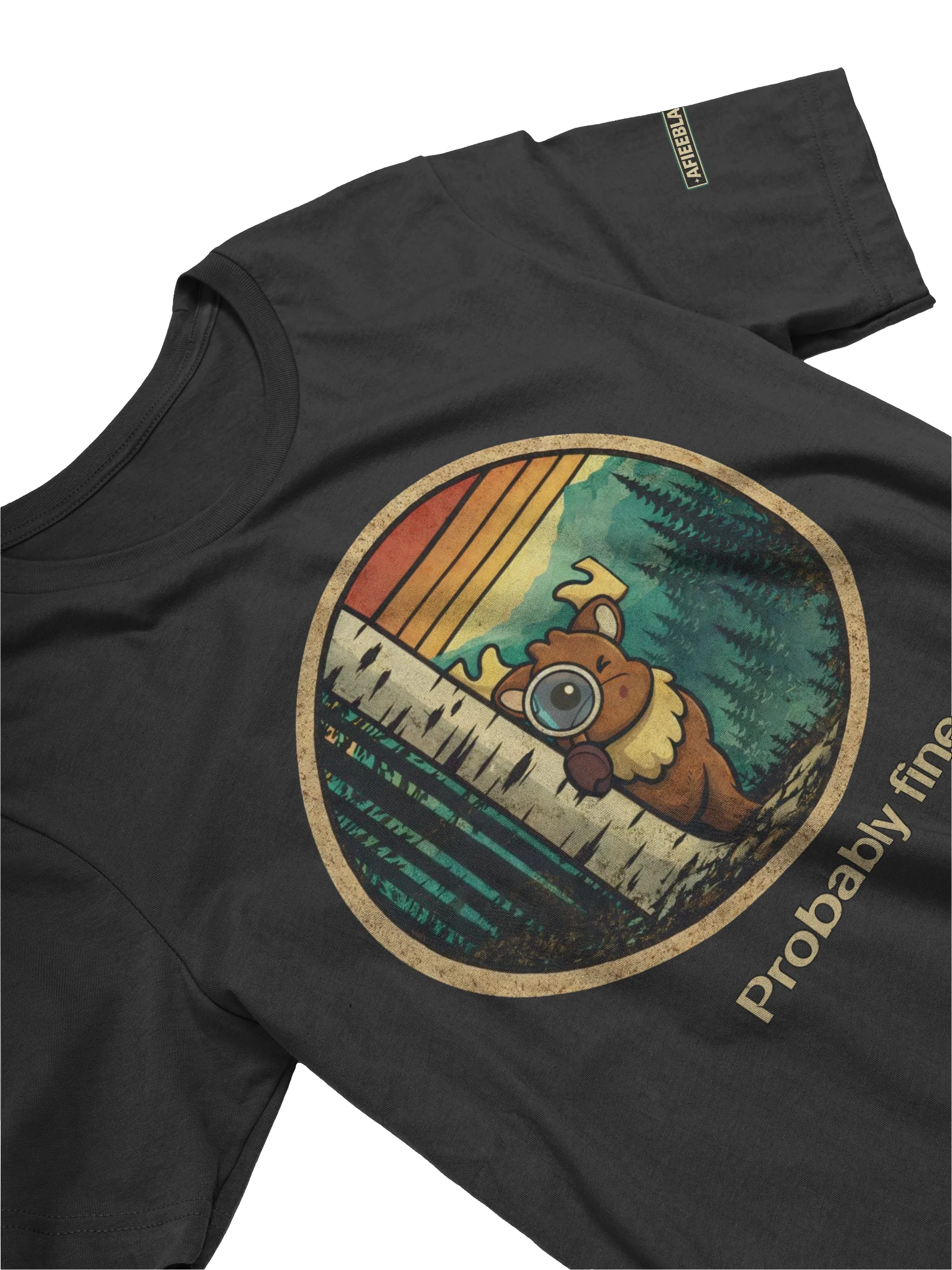 Probably Fine Moose T-Shirt product image (16)
