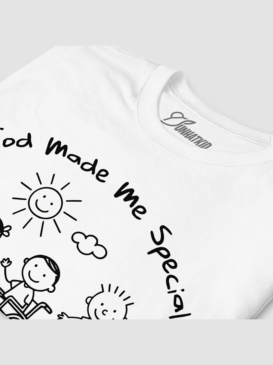 God Made Me Special T-Shirt White product image (3)