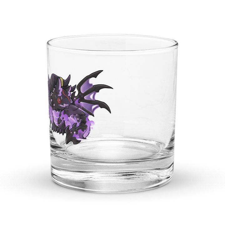 Chibi Dragon Ky Rocks Glass product image (1)
