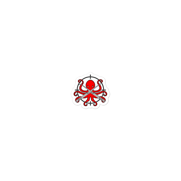 Red Team Octopus Sticker product image (1)