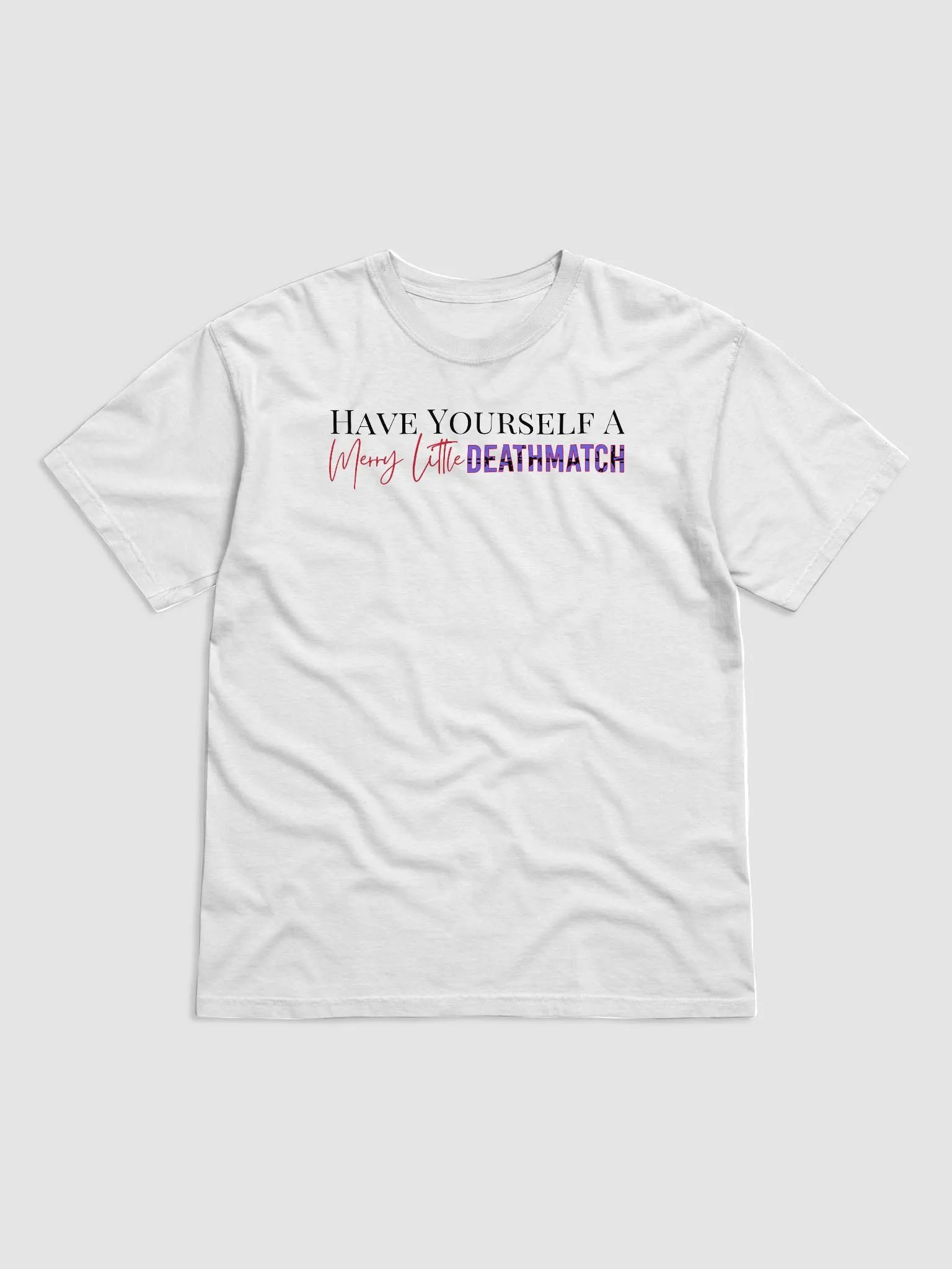 Have Yourself A Merry Little Deathmatch Short Sleeved T-Shirt product image (5)